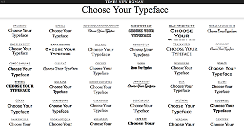 choose a font The Best Way To Choose Your Font. 